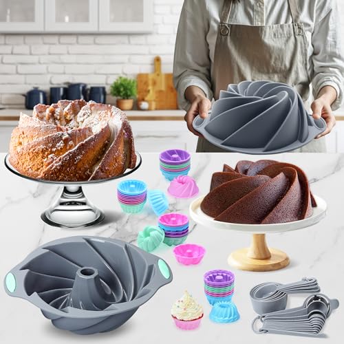 72 Pieces Silicone Bakeware Set (72 Count)