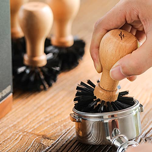 Coffee Portafilter Cleaning Brush Espresso Machine Portafilter Brush Speacial for 58mm Portafilter Professional Barista Cleaning Tools Effectively Cleaning B5341