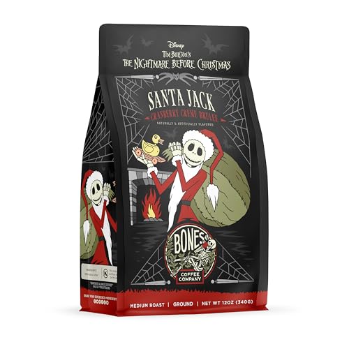The Nightmare Before Christmas Santa Jack Flavored Coffee Beans (12 Ounce)