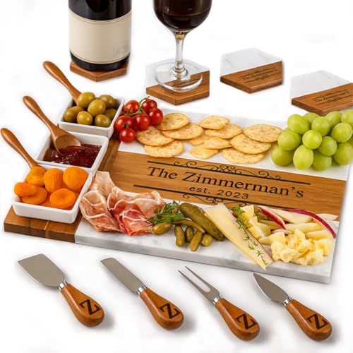 Personalized Charcuterie Board Set