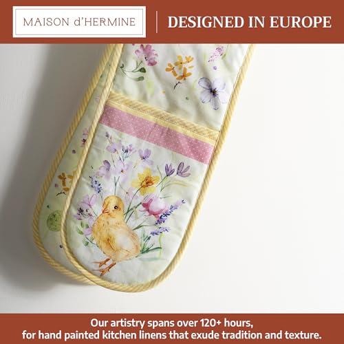 Double Oven Mitts 100% Cotton Double Oven Glove