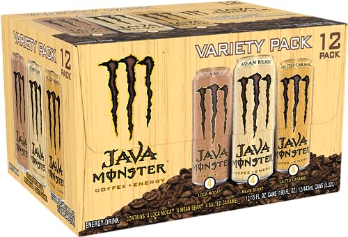 Energy Java Monster Variety Pack (180 Fl Oz)