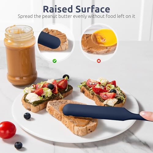 Skinny Silicone Jar Spatula Scraper
