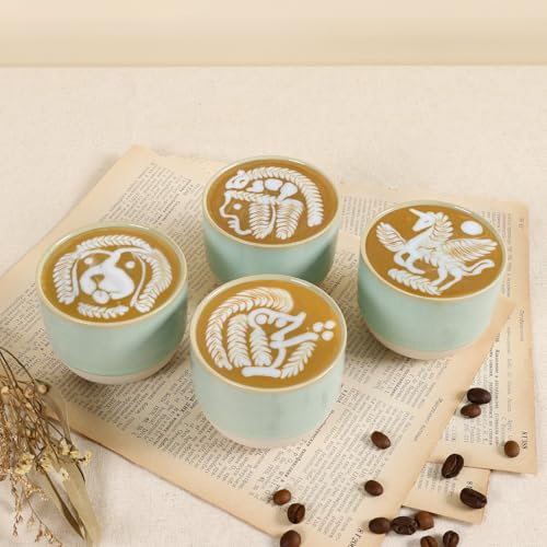 Ceramic Espresso Cups Set of 4