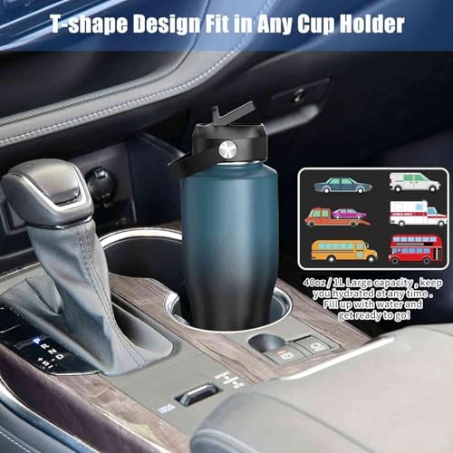 40oz Stainless Steel Water Bottle