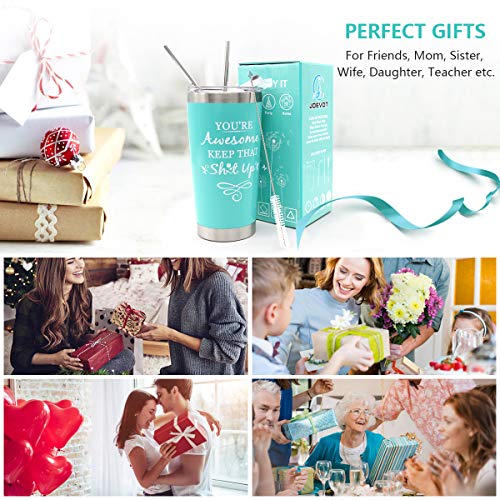 Inspirational Tumbler Cup Birthday Gifts for Women