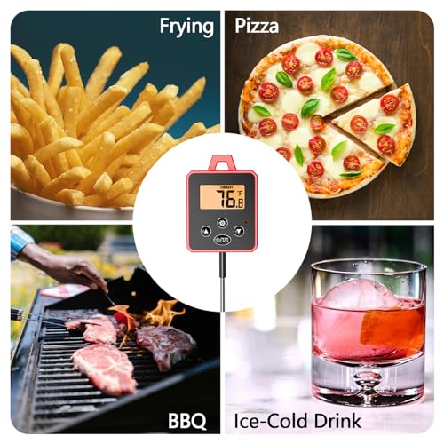 Digital Candy Thermometer with Pot Clip