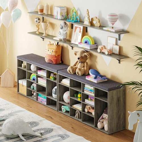Long Wall Shelves (2 Count)