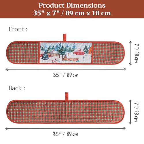 Double Oven Mitts 100% Cotton Double Oven Glove