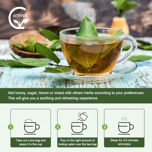Organic Soursop Leaf Tea Bags (30 Count)
