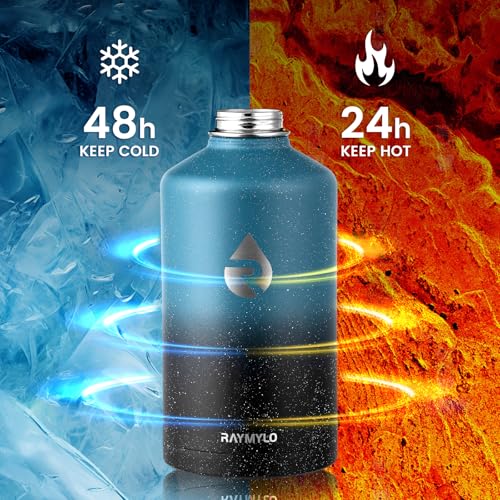 One Gallon Water Bottle Insulated 128 oz