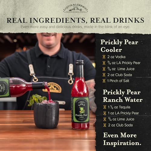 Prickly Pear Syrup for Cocktails (25.4 Fl Oz)