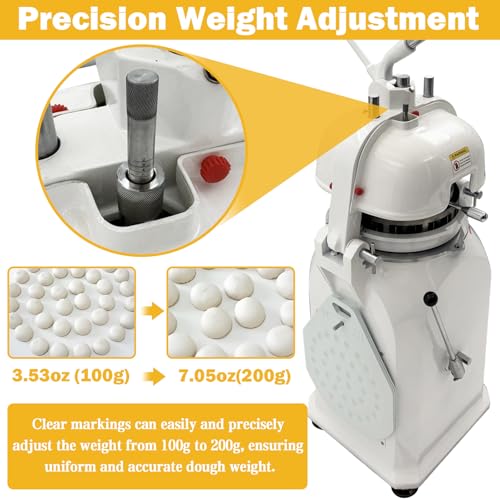 Commercial Dough Divider Rounder 16pcs Electric Dough Cutting and Rounding Machine Paste Ball Machine 3.53