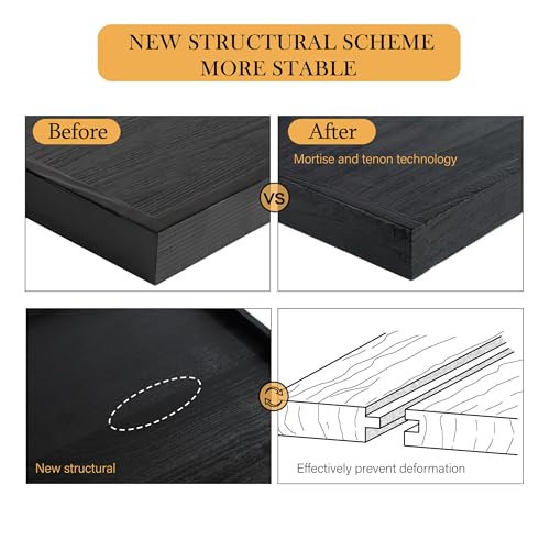 Extra Large Long Rectangle Ottoman Table Tray 40"x20"