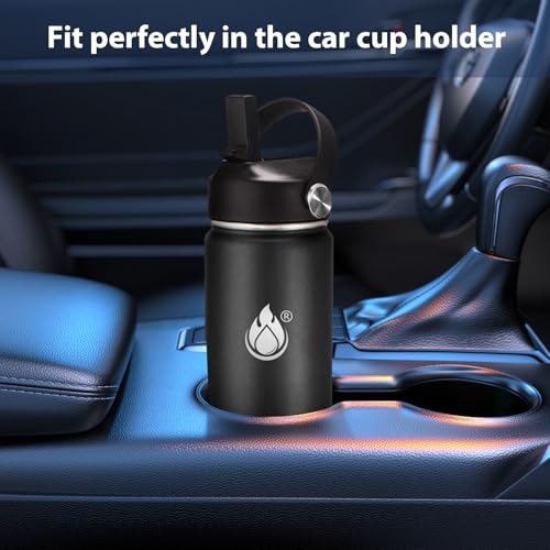 Insulated Water Bottle 32 oz with Straw
