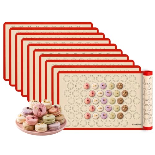 Macaron Baking Mat Silicone Non Stick (10 Count)