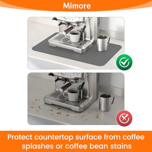 Coffee Mat 16x24 Inch Coffee Bar Mat for Countertop