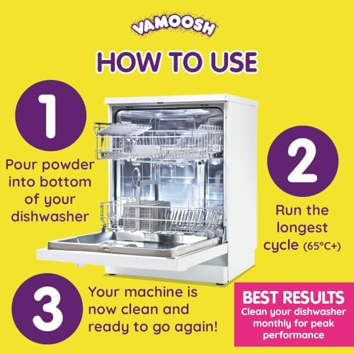 6 in1 Dishwasher Cleaner (7 Ounce)