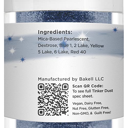Navy Blue Edible Glitter