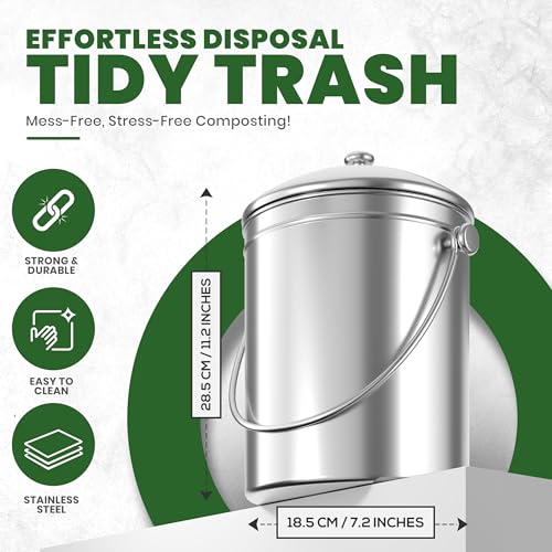 Countertop Compost Bin 1.3 Gallon