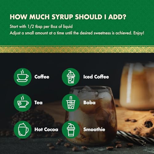 Sugar Free Peppermint Coffee Syrup (25.4 Fl Oz)