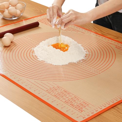 Silicone Pastry Mat 34x26 Inch Nonstick Baking Mat