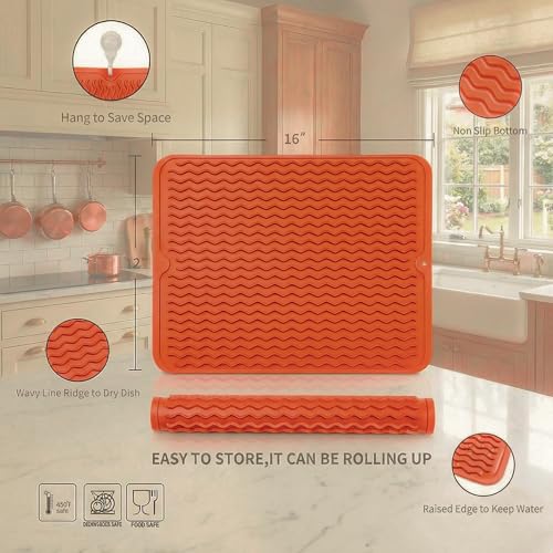 Silicone Dish Drying Mat