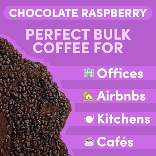 Sarasota Coffee Whole Bean Chocolate Raspberry (80 Ounce)