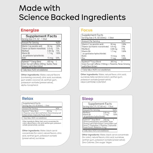 RYDE Variety Shots (16 Fl Oz)