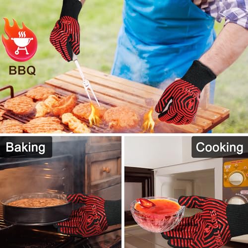 BBQ Gloves BBQ Accessories 1472℉ Extreme Heat Resistant