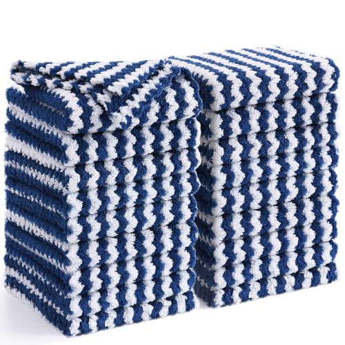 18 Pack Coral Velvet Dish Cloths (18 Count)
