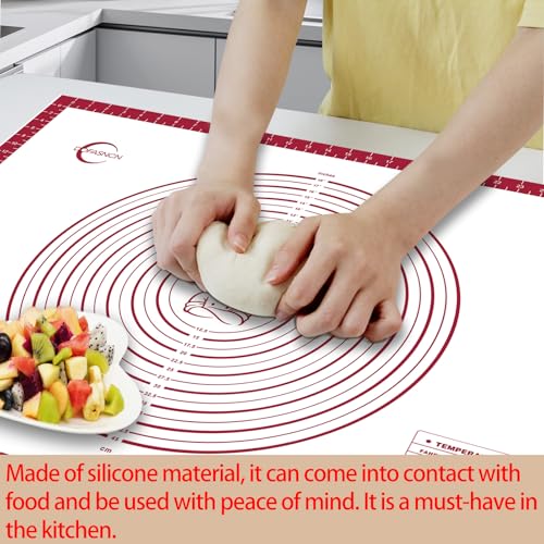 Silicone Pastry Mat Dough Baking Bread Sourdough Fondant Pie Dough Pizza