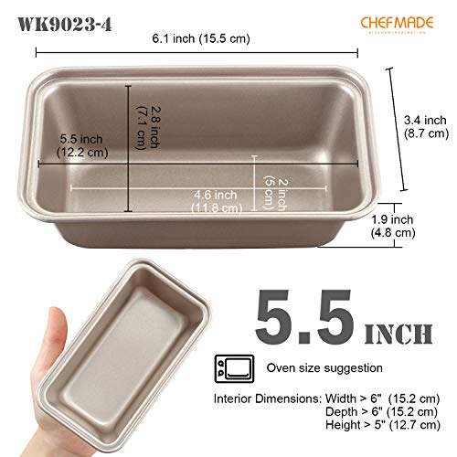 Mini Loaf Pan Set (4 Count)