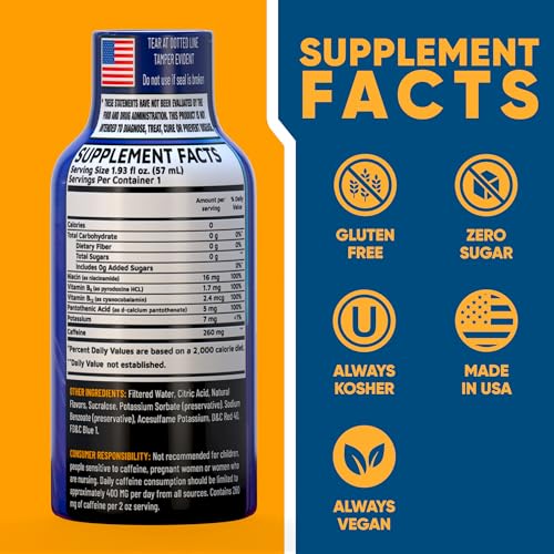 B12 Overload Extra Strength Energy Shot (23.16 Fl Oz)