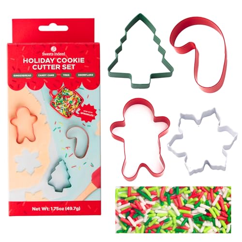 Cookie Cutters with Sprinkle Mix & Candy Eyeballs