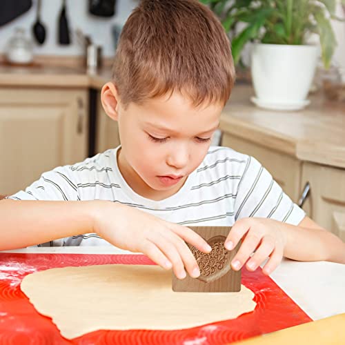 Wooden Cookie Biscuit Mold