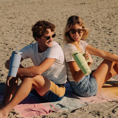 30 oz Insulated Tumbler Water Bottle with Handle