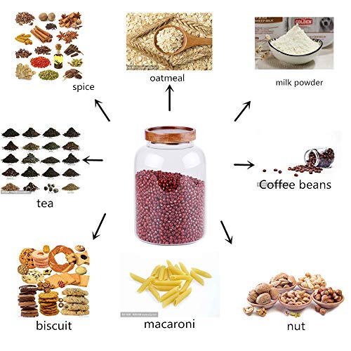 Large Glass Food Canisters