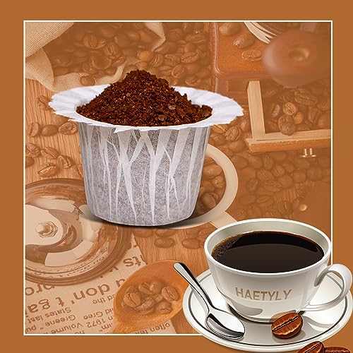 600 Count Kcup Filters disposable with 2 Pack Reusable Coffee Pods for Keurig1.0 and 2.0 Coffee Makers