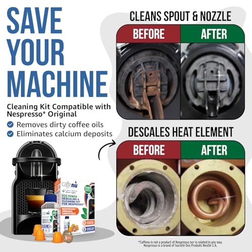 Nespresso Original Compatible Descaler and 4 (4 Count)
