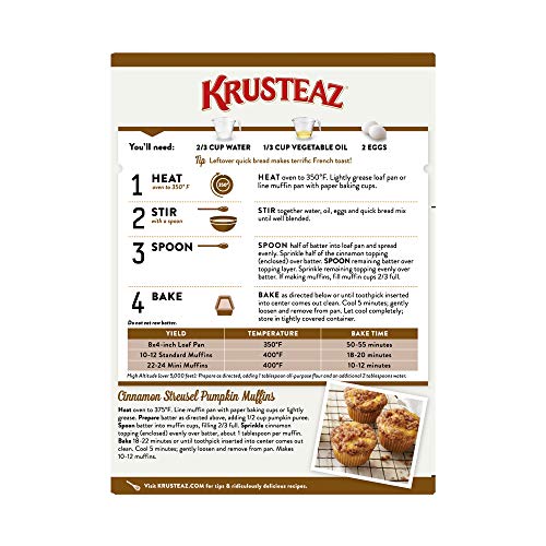 Cinnamon Swirl Quick Bread Mix (19.5 Ounce)
