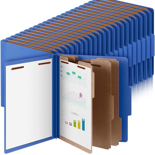 48 Pcs Classification Folder Letter Size