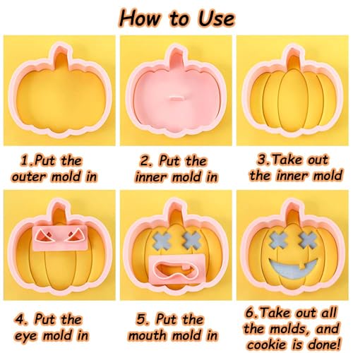 Mini Pumpkin Cookie Cutters