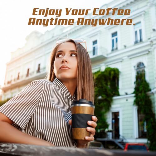 Vacuum Insulated Stainless Steel Travel Coffee Mug