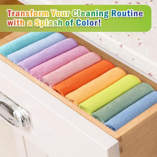 Microfiber Cleaning Cloth (100 Count)