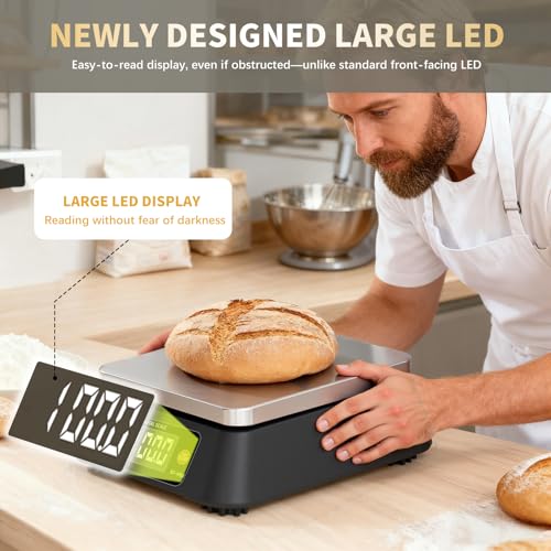 Commercial Kitchen Scale with% Rate