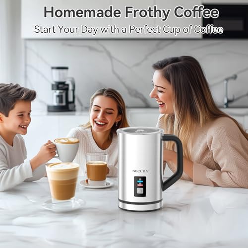 Milk Frother Automatic Hot & Cold Foam Maker