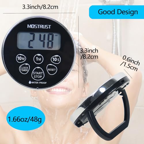 Digital Waterproof Shower Clock Timer
