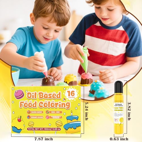Oil Based Food Coloring for Chocolate (5.6 Fl Oz)