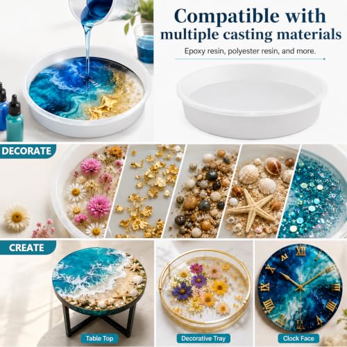 14 in Extra Large Resin Table Mold